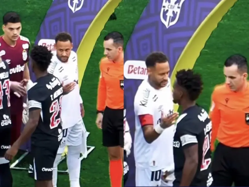 واقعة مثيرة للجدل بالدوري البرازيلي.. نيمار مصدوم بعدما رفض تياغو مينديز مصافحته أمام الملأ