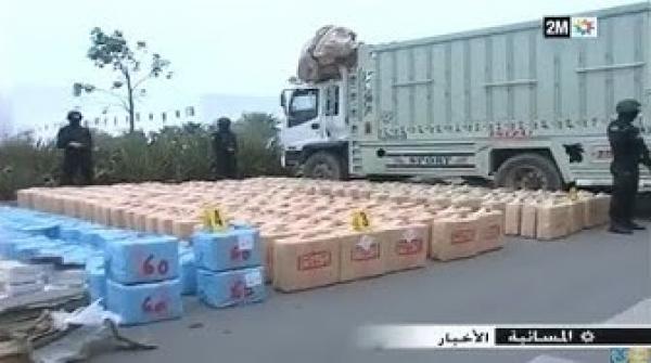 حجز 10 اطنان من الحشيش بمدينة الجديدة