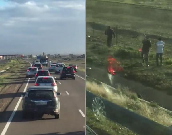 إيقاف سائق شاحنة في حالة سكر كاد يتسبب في حادثة سير بطريق السيار الدار البيضاء مراكش