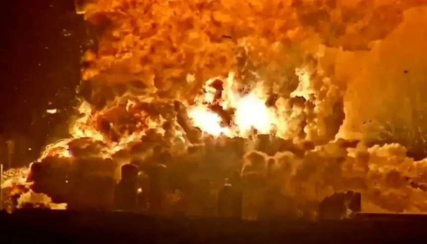 انفجار صاروخ "ستارشيب" التابع لسبيس إكس خلال تجربة في تكساس