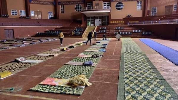 برافو...تخصيص مكان لإيواء المشردين بأكادير وتقديم التغذية لهم لحمايتهم من فيروس كورونا