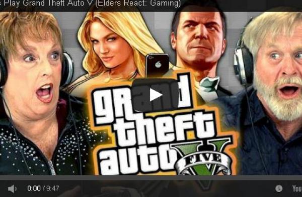 بالفيديو: شاهد ردود أفعال كبار السن تجاه GTA "غراند ثيفت أوتو"