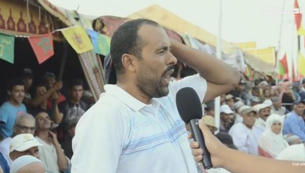 لقطات طريفة ومضحكة من مهرجان مغربي للتبوريدة