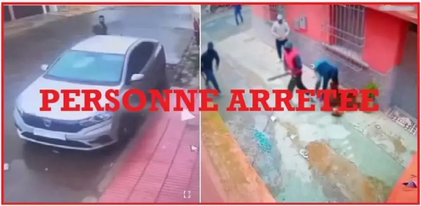 فيديو صادم من الجديدة.. معركة دامية والأمن يعتقل أحد المتورطين ويلاحق الباقين