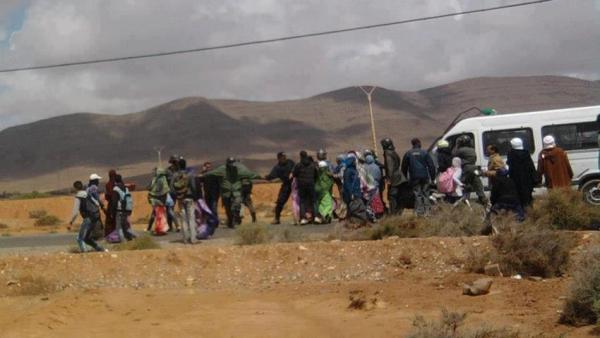 الجزائر تستمر في اعتقال التجار الصحراويين وتقوم بمصادرة بضاعتهم‏