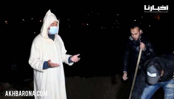 لحظات مؤلمة في وداع أحد ضحايا فاجعة معمل طنجة