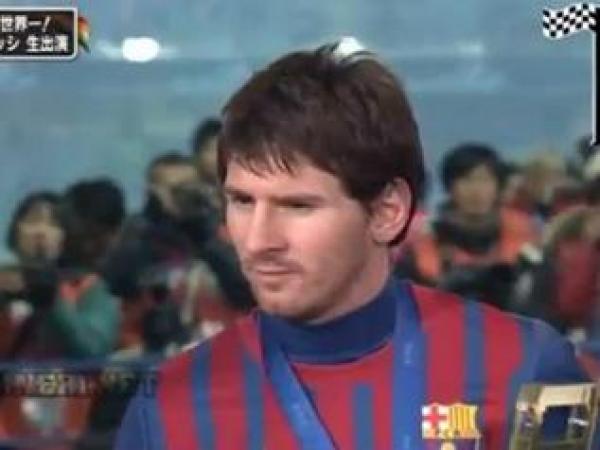 أغرب مقابلة تليفزيونية في حياة ميسي!