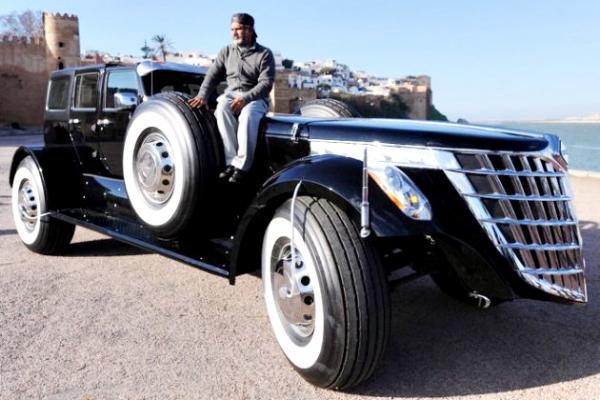  بالصور : سيارات خرافية تجوب شوارع الرباط تقودنا إلى اكتشاف مبدعها ..