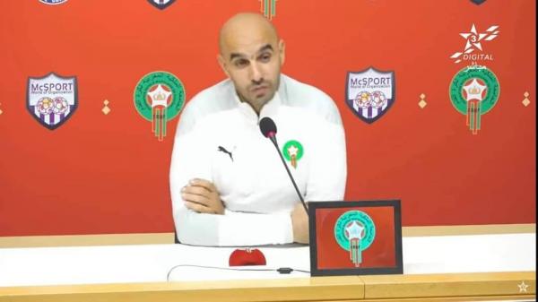 "الركراكي" يعود للحديث مجددا عن غياب "حمد الله" عن معسكر المنتخب ويؤكد: "لم أظلمه"