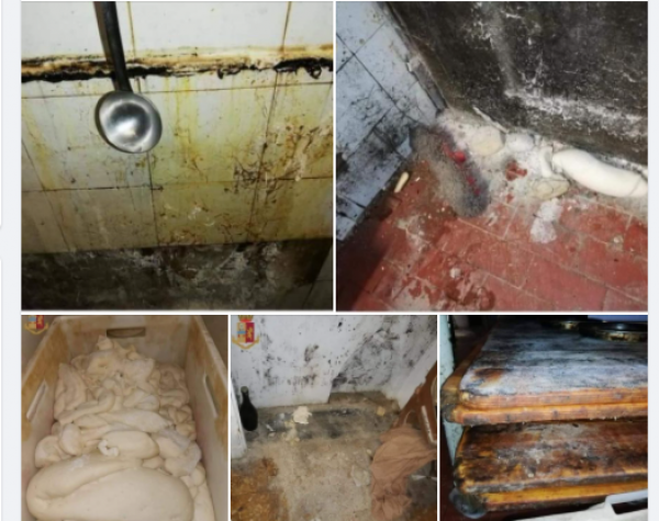 الشرطة الإيطالية تُداهم مخبزة في ملكية مهاجر مغربي وتحجز داخلها كميات من الدقيق المليء بالصراصير والديدان