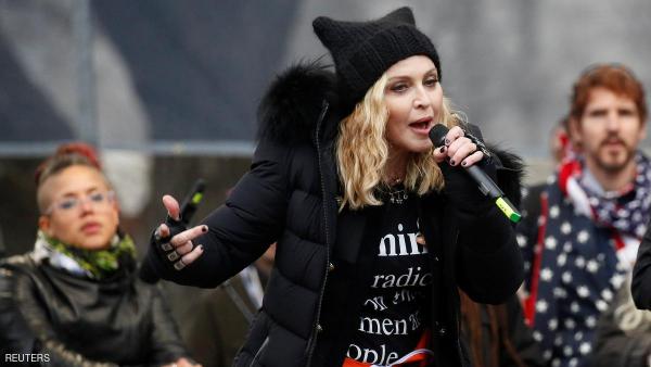 مادونا توضح حقيقة رغبتها في تفجير البيت الأبيض