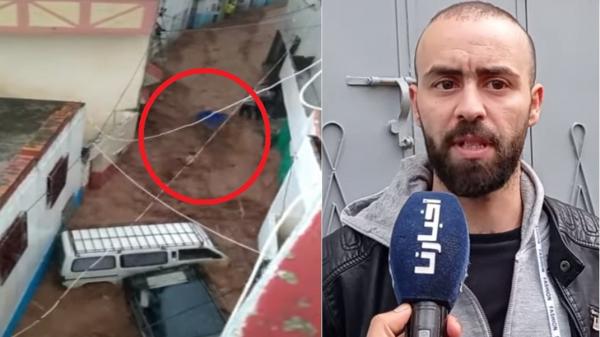 مُصور فيديو العمل البطولي للشاب أنور يكشف تفاصيل حصرية عن انقاذ سيدة وبناتها من سيول تطوان