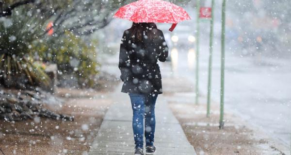 أمطار رعدية وثلوج مع انخفاض في درجات الحرارة في عدد من مناطق المملكة