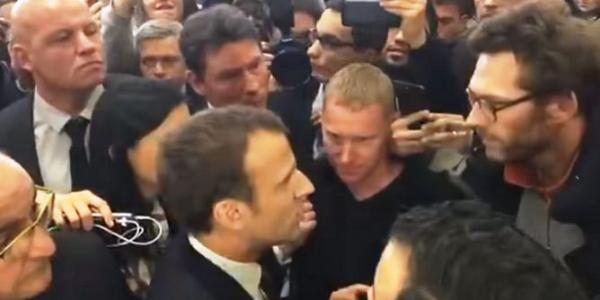 بالفيديو: فلاح فرنسي يوبخ الرئيس إيمانويل ماكرون: "تكلم معي بأدب"