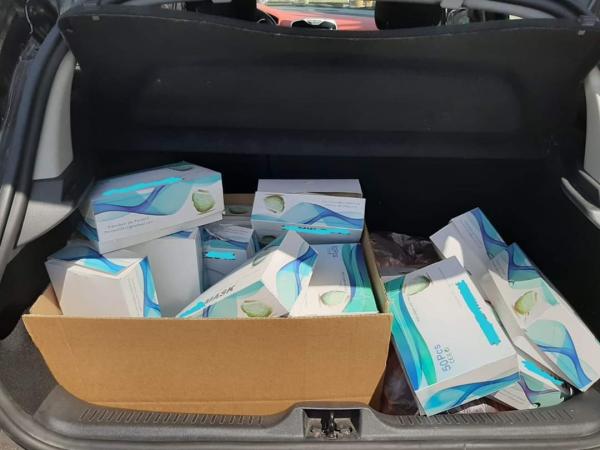 توقيف شخص بحوزته 1400 كمامة عرضها للبيع بأربعة أضعاف سعرها الحقيقي