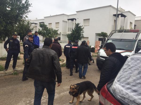 إلقاء القبض على لصوص فيلات حي المطار بتطوان