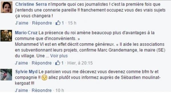 بعد ادعاءاتها الغريبة، فرنسيون يفضحون "لوباريزيان" ويؤكدون عدم تضررهم من مقام العاهل المغربي ببلدة بيتز