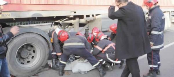 شاحنة تدهس شابا وترديه قتيلا ببرشيد