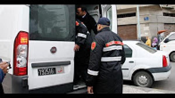 اعادة تمثيل جريمة قتل في مراكش