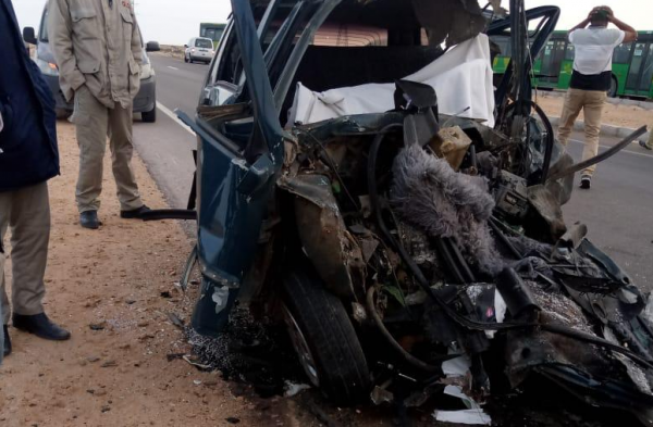 قتلى وجرحى في حادث مروع شمال مدينة الداخلة