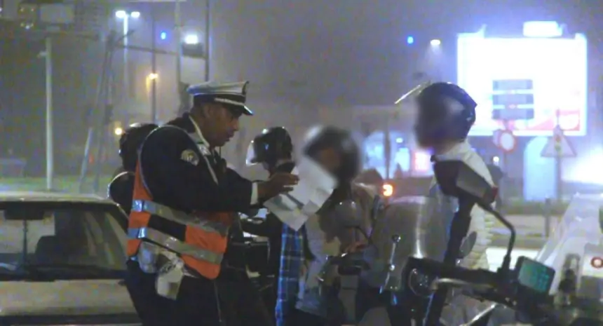 استمرار الاستنفار الأمني بكورنيش عين السبع لمحاربة الفوضى المرورية