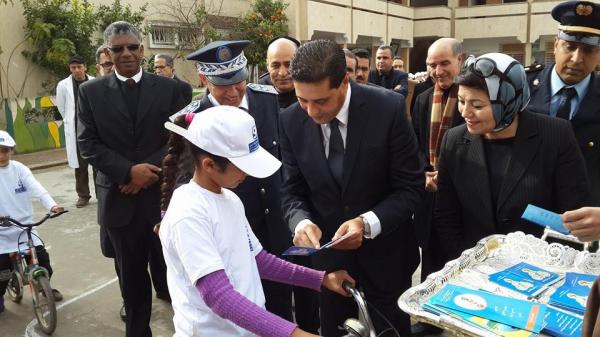 عامل اقليم الصخيرات-تمارة يعطي الانطلاقة الفعلية للحملة الوطنية للوقاية من حوادث السير‏