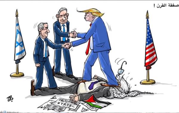 "صمت عربي مريب حيال صفقة القرن"