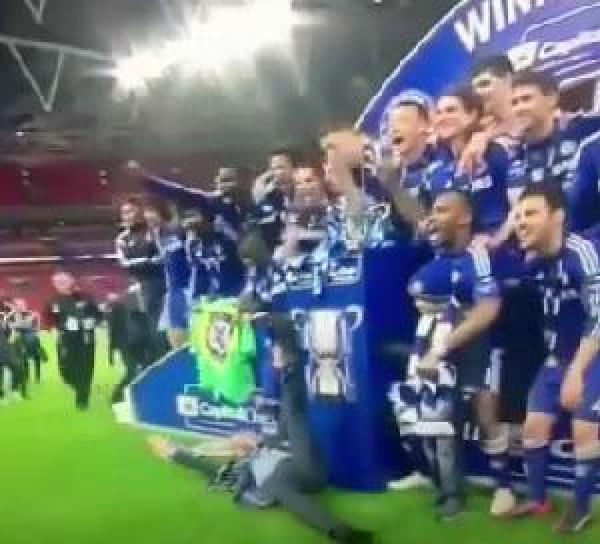 لقطة مجنونة من مورينيو