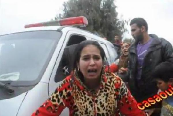 تشييع جثامين ضحايا حادث انهيار 3 منازل بالدار البيضاء
