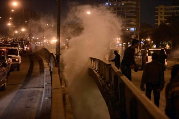 اشتباكات و دماء على الاسفلت وسط القاهرة