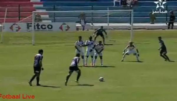 هدف المغرب التطواني ضد أولمبيك آسفي (الملحاوي)