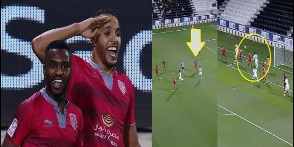 بالفيديو: يوسف العربي يقطع الملعب طولا وعرضا ويسجل هدفه الـ 15 في الدوري القطري