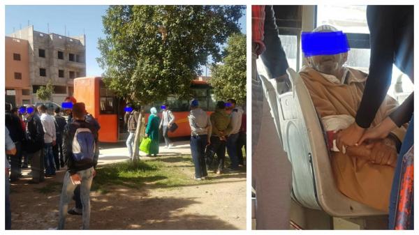 الضسارة...مراهقان يرشقان "طوبيس" بالحجارة ويصيبان شيخا بشكل بليغ وهذا ما وقع!