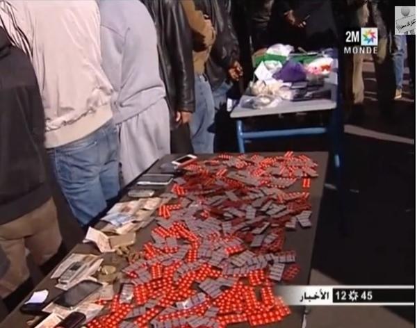 إيقاف ثلاث عصابة بالبيضاء لترويج الكوكاين والمخدرات
