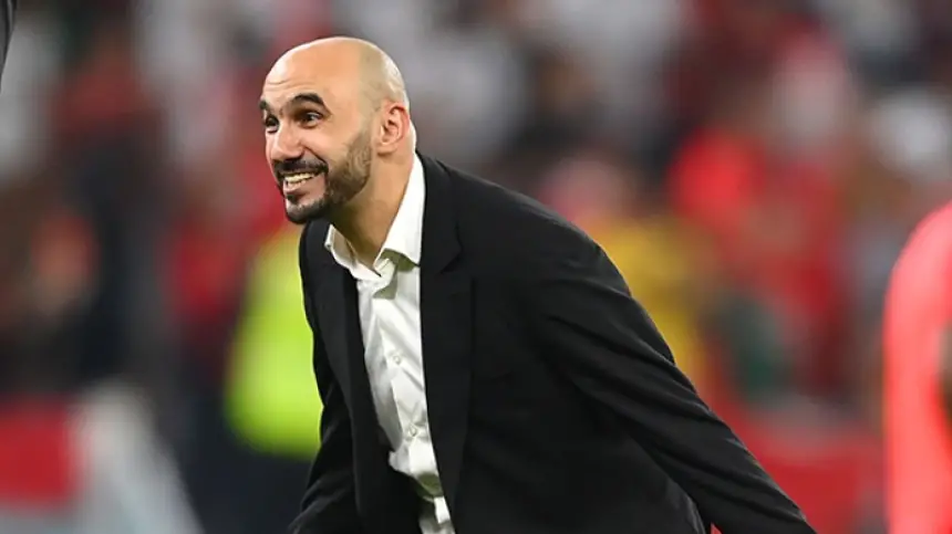 الركراكي: "تغييراتنا كانت ناجحة... والفوز بثلاثية يعكس روح الفريق الوطني"