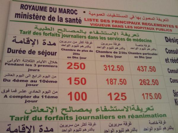 ثمن المبيت في مستشفى محمد السادس بالمضيق أكثر من المبيت في فندق أربعة نجوم 