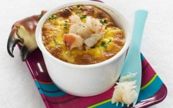 سمك بالبيض في الفرن 