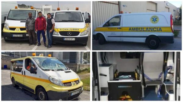 رئيس جماعة مغربية يُحرج مجلس الجهة ويُوجه نداء بالفيسبوك ويستلم سيارتين للإسعاف مجهزتين من المحسنين بإسبانيا