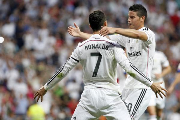 ثنائية كريستيانو تنقذ ريال مدريد من كمين خيخون 