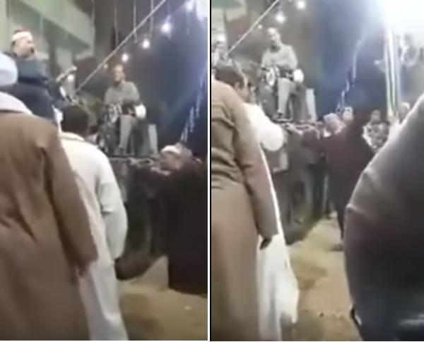 كارثة: أشخاص يرددون سورة "الفاتحة" على أنغام الموسيقى (فيديو)