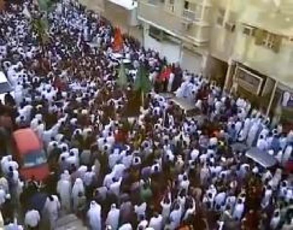 مظاهرات مليونية بالسعودية تهتف اسقاط نظام ال سعود 