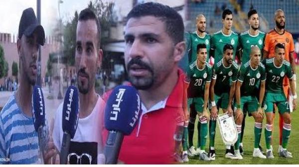 فرحة المغاربة وتفاعلهم مع تأهل المنتخب الجزائري إلى نصف نهائي كأس أفريقيا