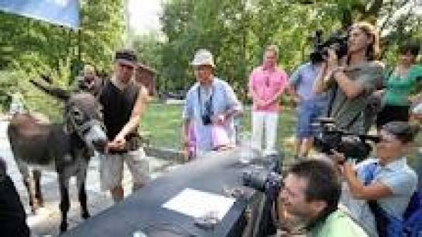 حِمارٌ ينافسُ رئيسَ بلدية في الإنتخابات