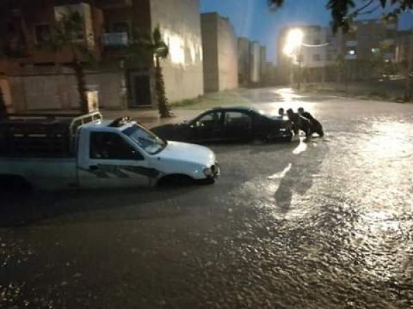 أمطار طوفانية تغرق قصبة تادلة واستنفار السلطات المحلية (صور)