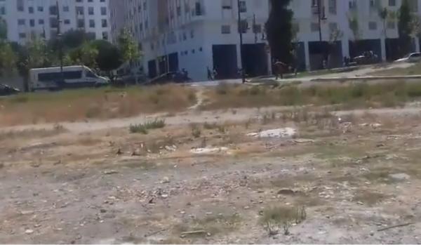 مظاهرات للافارقة جنوب الصحراء في منطقة مسنانة