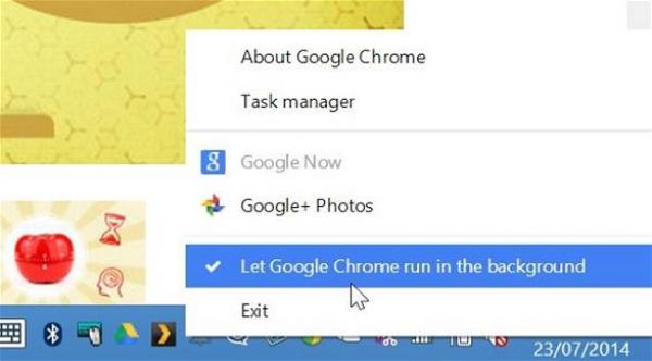 إغلاق غوغل كروم كاملاً للاحتفاظ بالشحن في ويندوز ولينكس