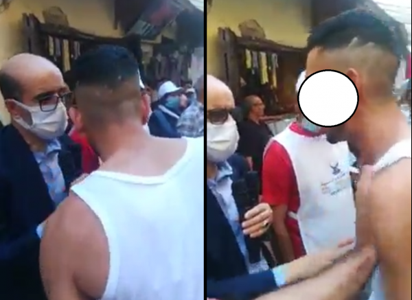 أمن فاس يتحرك بسرعة وينجح في الإيقاع بشخص تهجم على "الأزمي" وهدده بالقتل أثناء حملته الانتخابية
