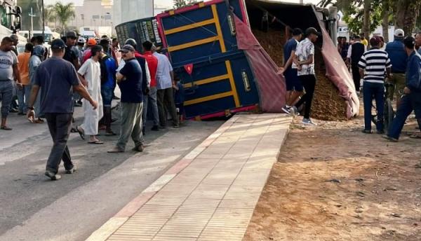 بالصور.. مدينة الصخيرات تنجو من فاجعة محققة وتجدد الاتهامات للمسؤولين بالتقصير