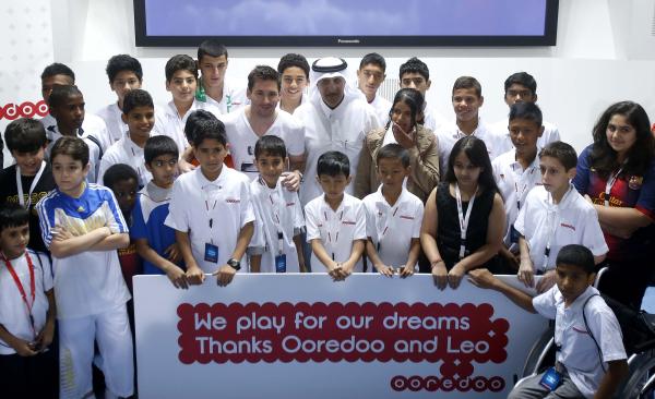 النجم الأرجنتيني ميسي يوقع اتفاقية شراكة مع اتصالات قطر "أوريدو" لمكافحة داء شاغاس