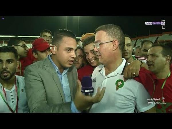 بالفيديو: تصريح رئيس الجامعة فوزي لقجع من قلب أبيدجان بعد التأهل